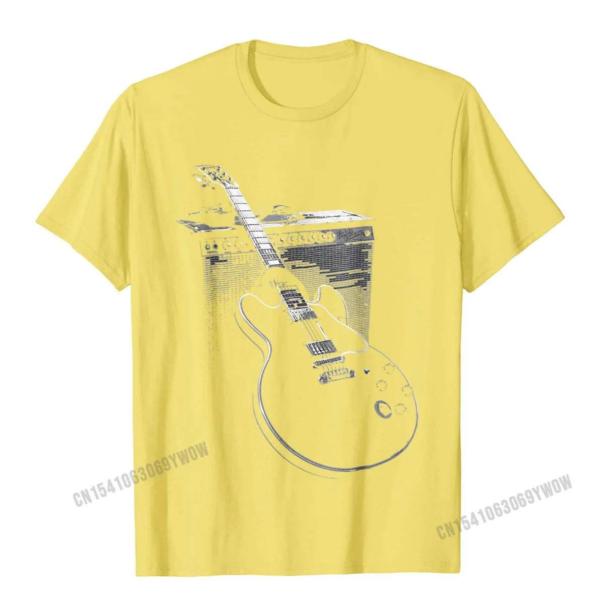 Legendary Blues Guitar & Amp T-Shirt – Men’s Cotton Graphic Tee