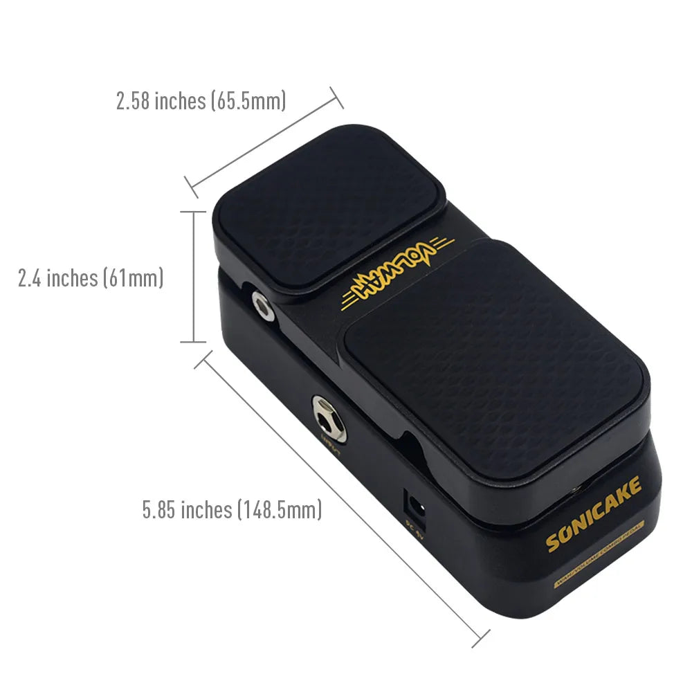 SONICAKE VolWah Active Volume Control & Wah Expression Pedal QEP-01 Guitar Parts Accessories