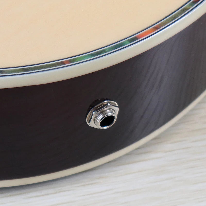 Thin-Body Acoustic-Electric Guitar Bundle – Beginner Guitar with Free Gig Bag & Extra Strings