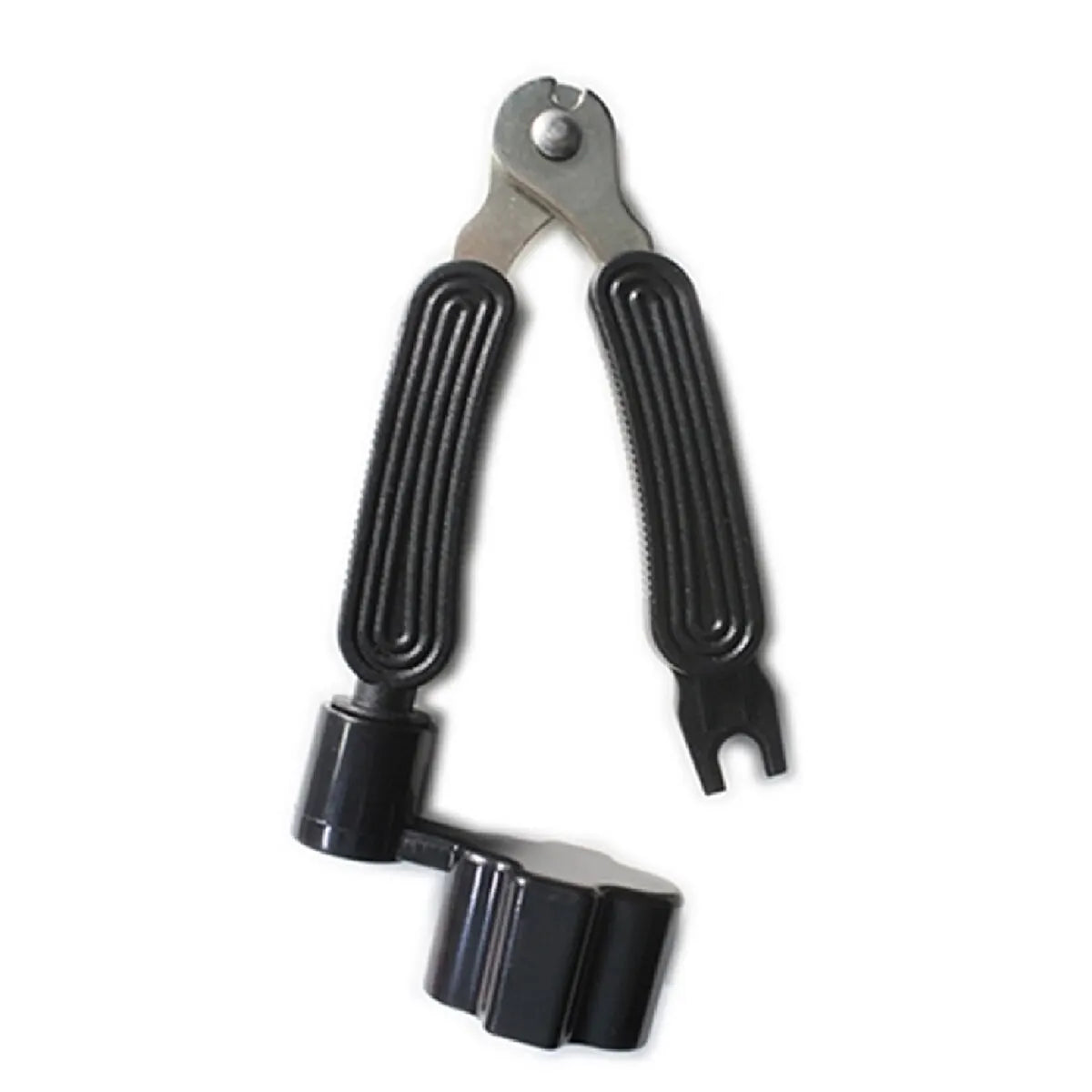 Guitar String Winder String Cutter Bridge Pin Puller 3 IN 1String Peg Winder Guitar Repair Tool Black
