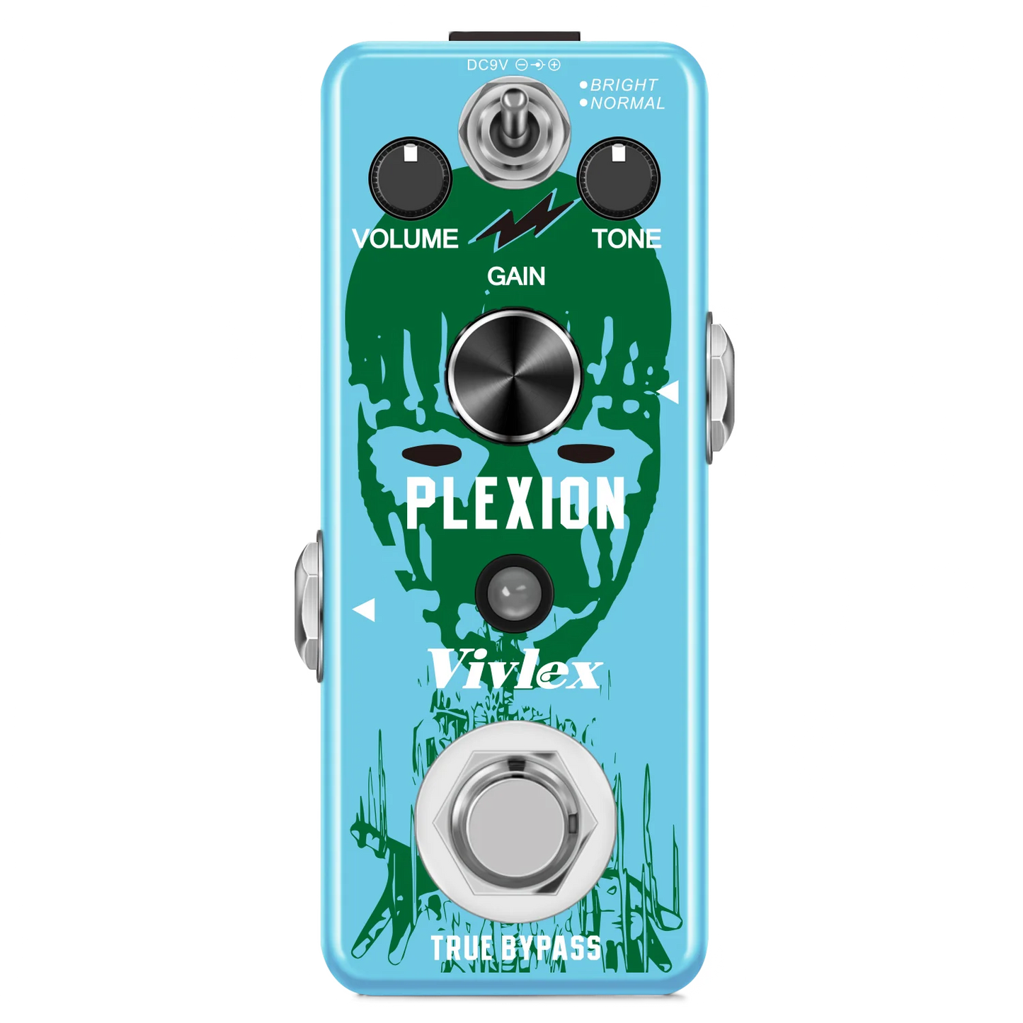 VIVLEX-Guitar Pedals Super Effects, Pedal Tuner, Overdrive Delay, Reverb Distortion, Fuzz Noise Gate, Flanger Metal Zone, Blues