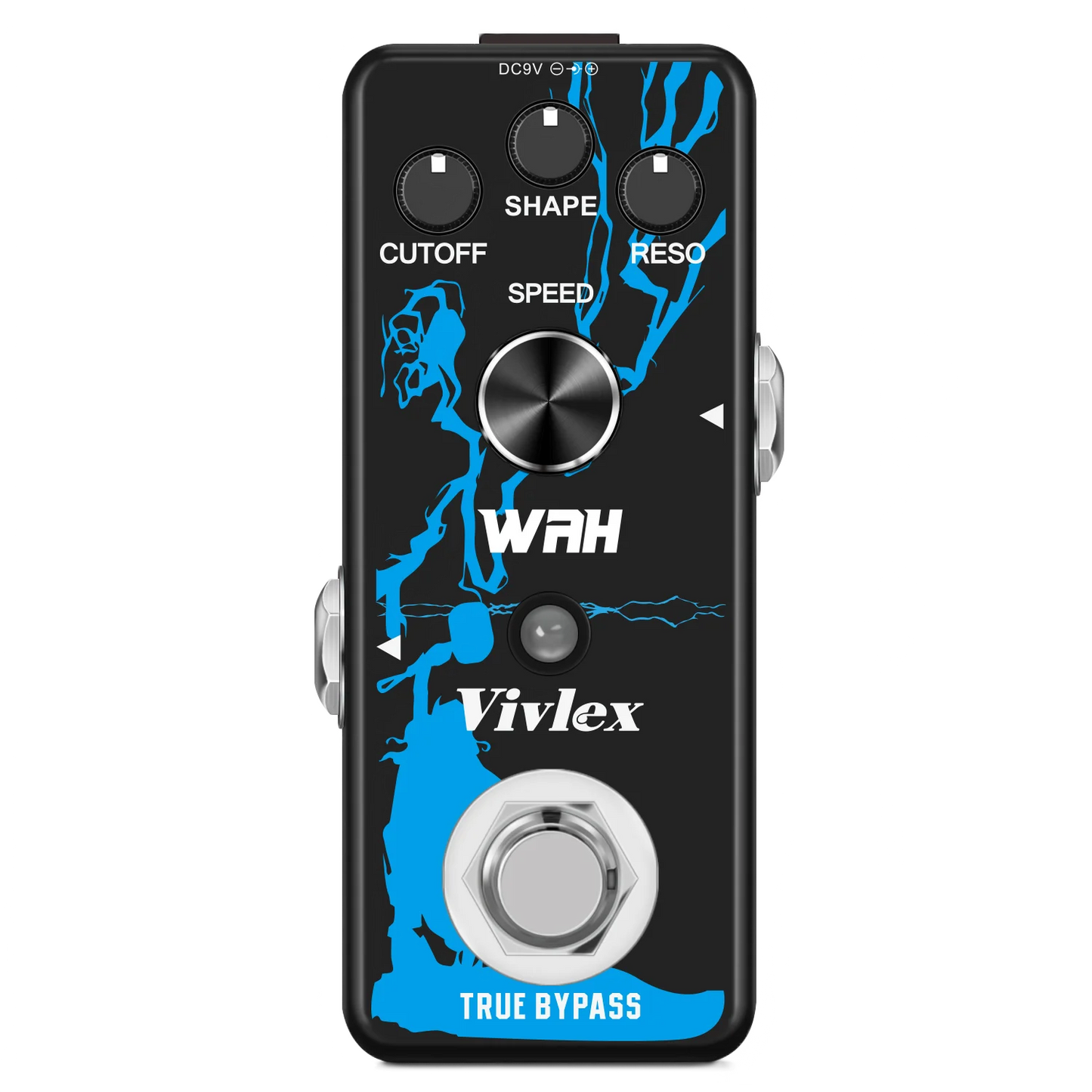 VIVLEX-Guitar Pedals Super Effects, Pedal Tuner, Overdrive Delay, Reverb Distortion, Fuzz Noise Gate, Flanger Metal Zone, Blues