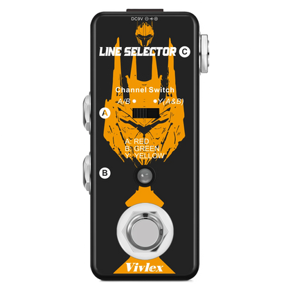 VIVLEX-Guitar Pedals Super Effects, Pedal Tuner, Overdrive Delay, Reverb Distortion, Fuzz Noise Gate, Flanger Metal Zone, Blues