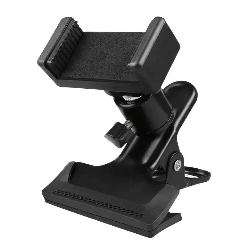 Miwayer Guitar Head Clip Mobile Phone Holder Live Broadcast Bracket Stand Tripod Clip Head For Mobile Phones, Action Cameras