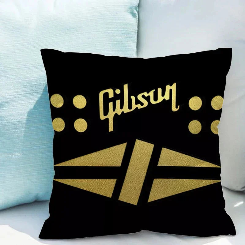Pillowcase Decor 40x40 Gibson Decorative Pillows for Bed 45x45 Double-sided Printing Cushions Covers Pillowcases 50x50 Car Sofa