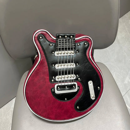 Purses And Handbags For Women Luxury Designer Leather Crossbody Shoulder Bag Handmade Guitar Shape purse Bags Purse