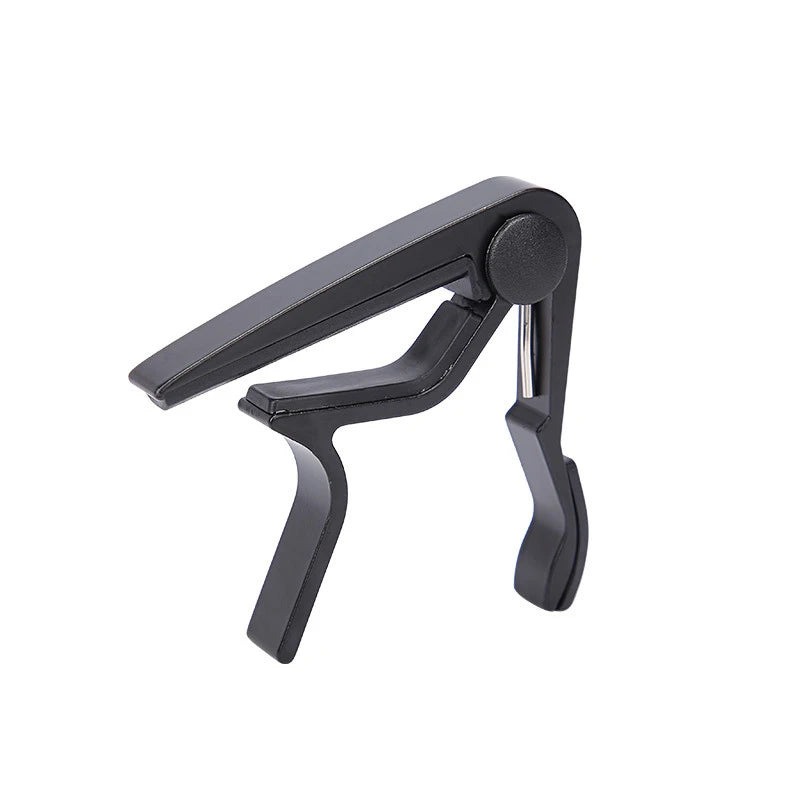 PU Leather Guitar Pick Bag + Alloy Capo & Metal Tuning Clip – Essential Guitar Accessory Kit