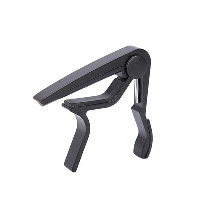 PU Leather Guitar Pick Bag + Alloy Capo & Metal Tuning Clip – Essential Guitar Accessory Kit