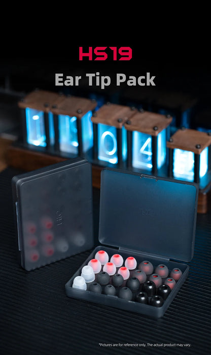 FiiO HS19 Silicone Replacement Ear Tip Pack Eartips 12 pairs