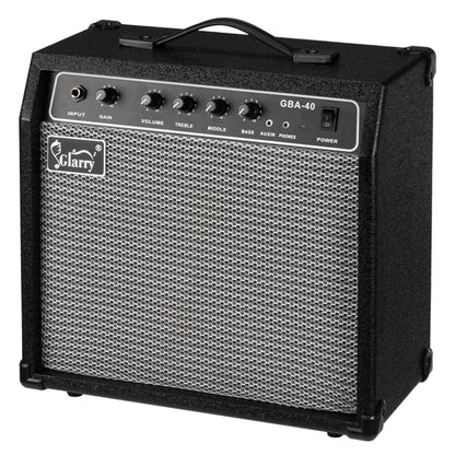 40W GBA-40 Electric Bass Amplifier Black