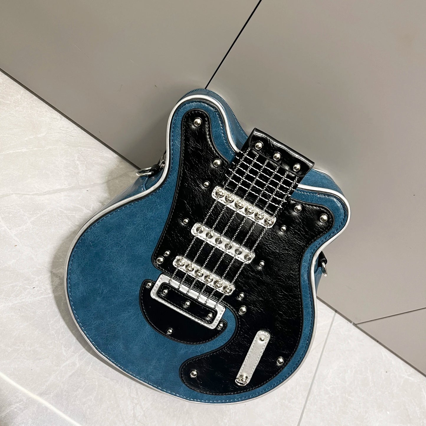 Purses And Handbags For Women Luxury Designer Leather Crossbody Shoulder Bag Handmade Guitar Shape purse Bags Purse