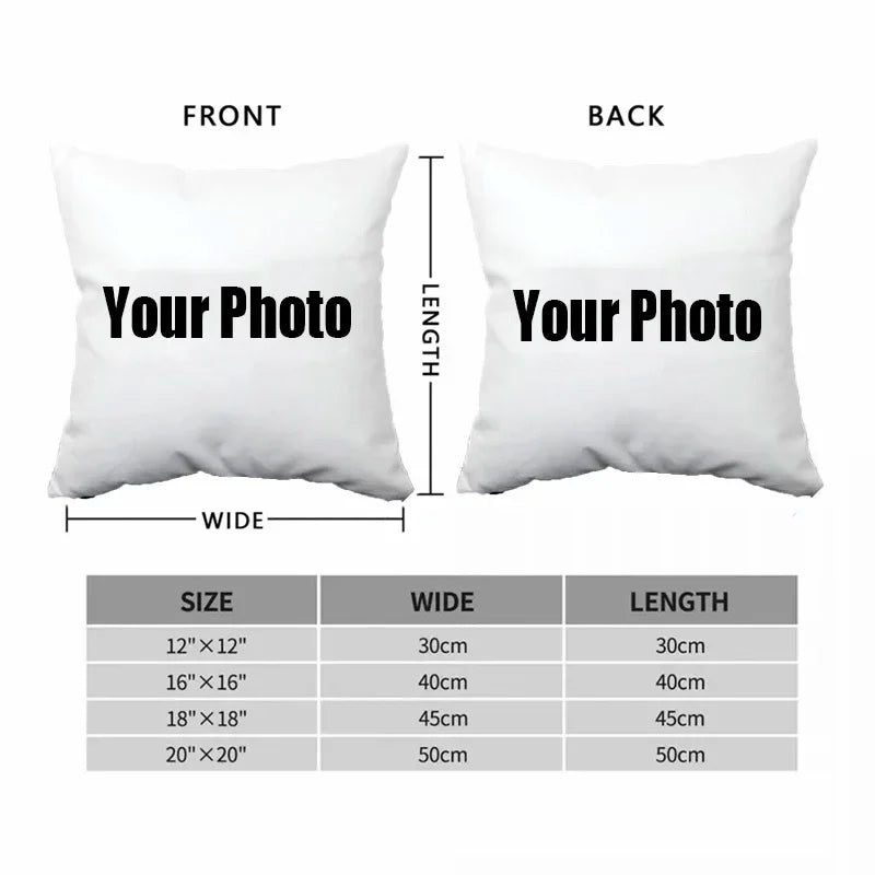 Pillowcase Decor 40x40 Gibson Decorative Pillows for Bed 45x45 Double-sided Printing Cushions Covers Pillowcases 50x50 Car Sofa