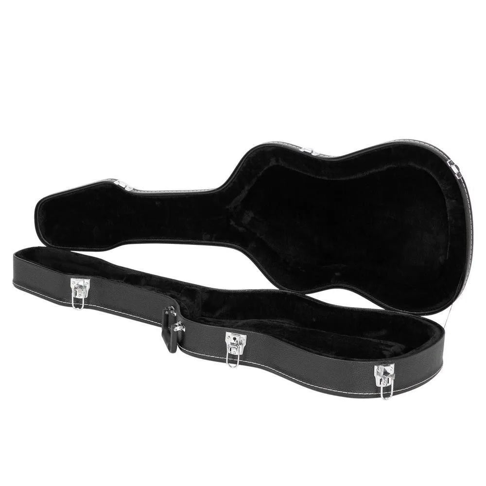 Electric Guitar Hard Shell Case Flat Guitar Case Fit TL ST Guitar Black