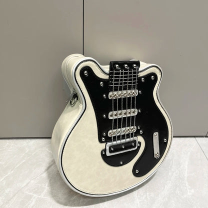 Purses And Handbags For Women Luxury Designer Leather Crossbody Shoulder Bag Handmade Guitar Shape purse Bags Purse