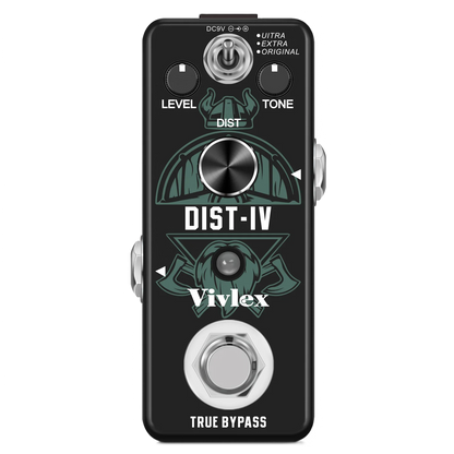VIVLEX-Guitar Pedals Super Effects, Pedal Tuner, Overdrive Delay, Reverb Distortion, Fuzz Noise Gate, Flanger Metal Zone, Blues