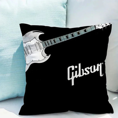 Pillowcase Decor 40x40 Gibson Decorative Pillows for Bed 45x45 Double-sided Printing Cushions Covers Pillowcases 50x50 Car Sofa