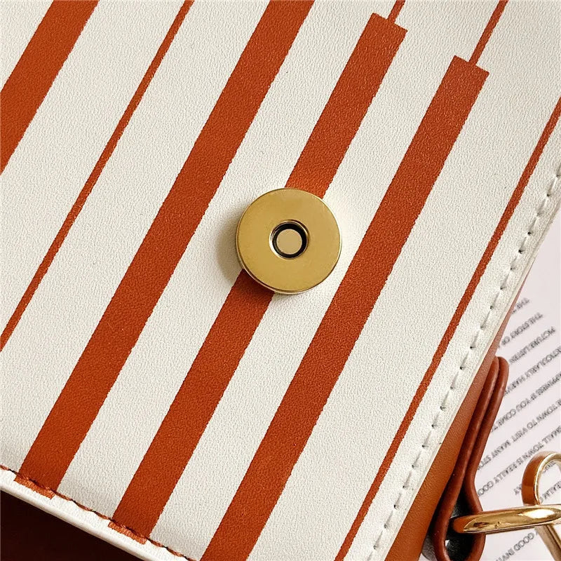 Korean Piano Design Women's Shoulder Bag PU Leather Messenger Handbag Fashion Crossbody with Coin Pocket