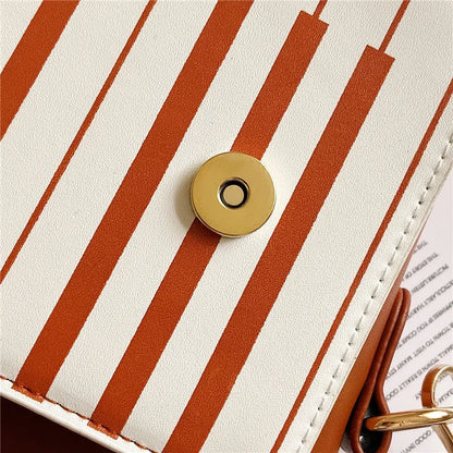 Korean Piano Design Women's Shoulder Bag PU Leather Messenger Handbag Fashion Crossbody with Coin Pocket