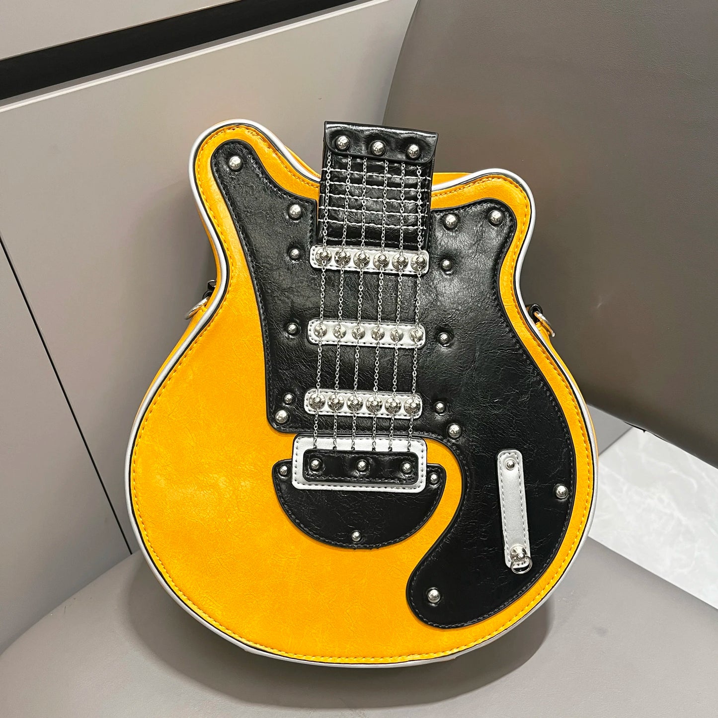 Purses And Handbags For Women Luxury Designer Leather Crossbody Shoulder Bag Handmade Guitar Shape purse Bags Purse