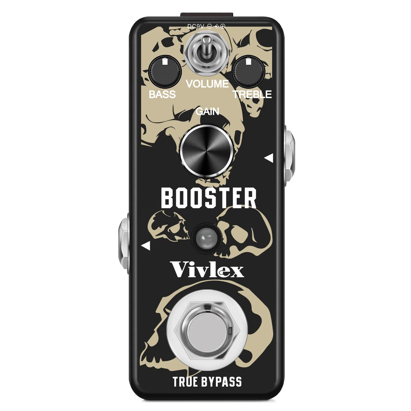 VIVLEX-Guitar Pedals Super Effects, Pedal Tuner, Overdrive Delay, Reverb Distortion, Fuzz Noise Gate, Flanger Metal Zone, Blues