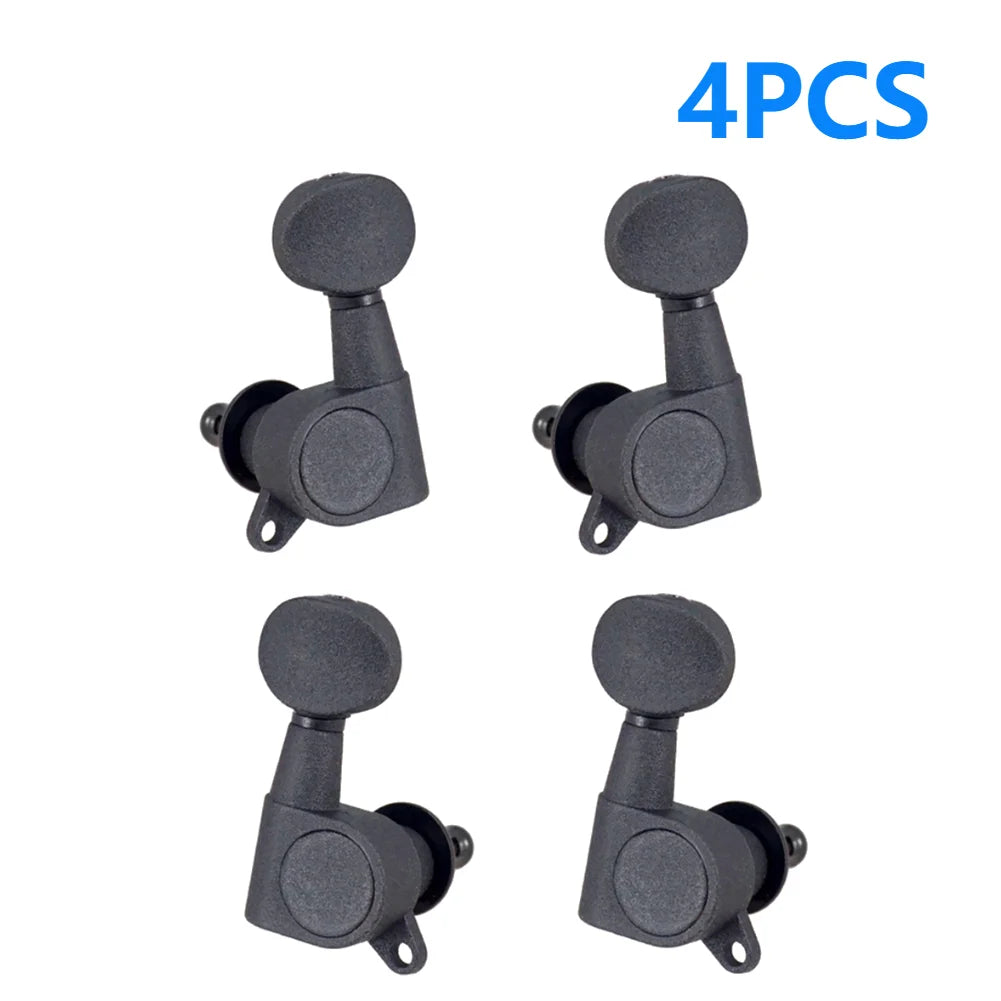 Sealed Guitar String Pegs Locking Tuners Ukulele Tuning Pegs String Tuners Electric Acoustic Guitar Tuner Machine Heads Knobs