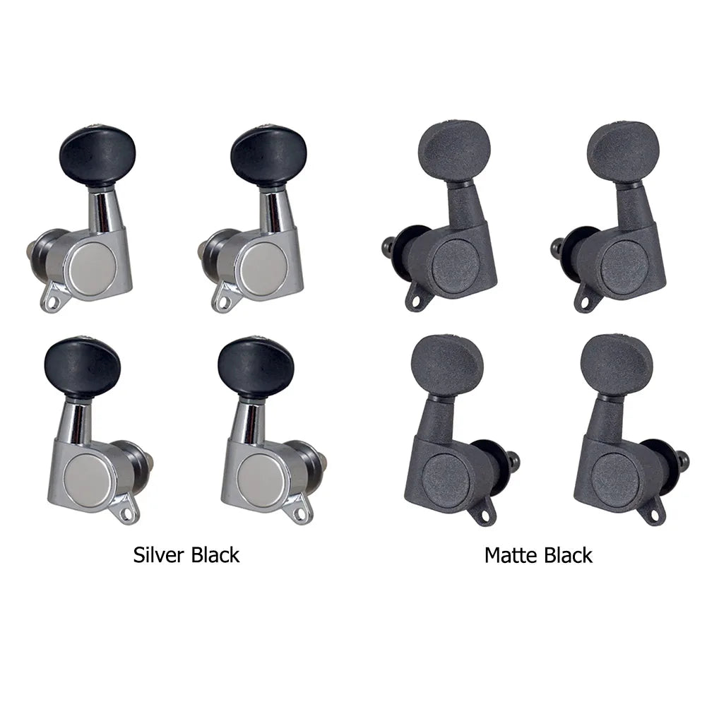 Sealed Guitar String Pegs Locking Tuners Ukulele Tuning Pegs String Tuners Electric Acoustic Guitar Tuner Machine Heads Knobs