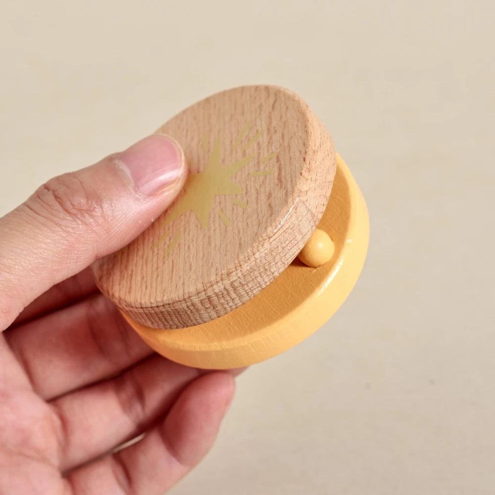 7pc Sets Music Toys for Children Music Instruments Girl Toys Wooden Cartoon Educational Instruments Children's Toys Instruments