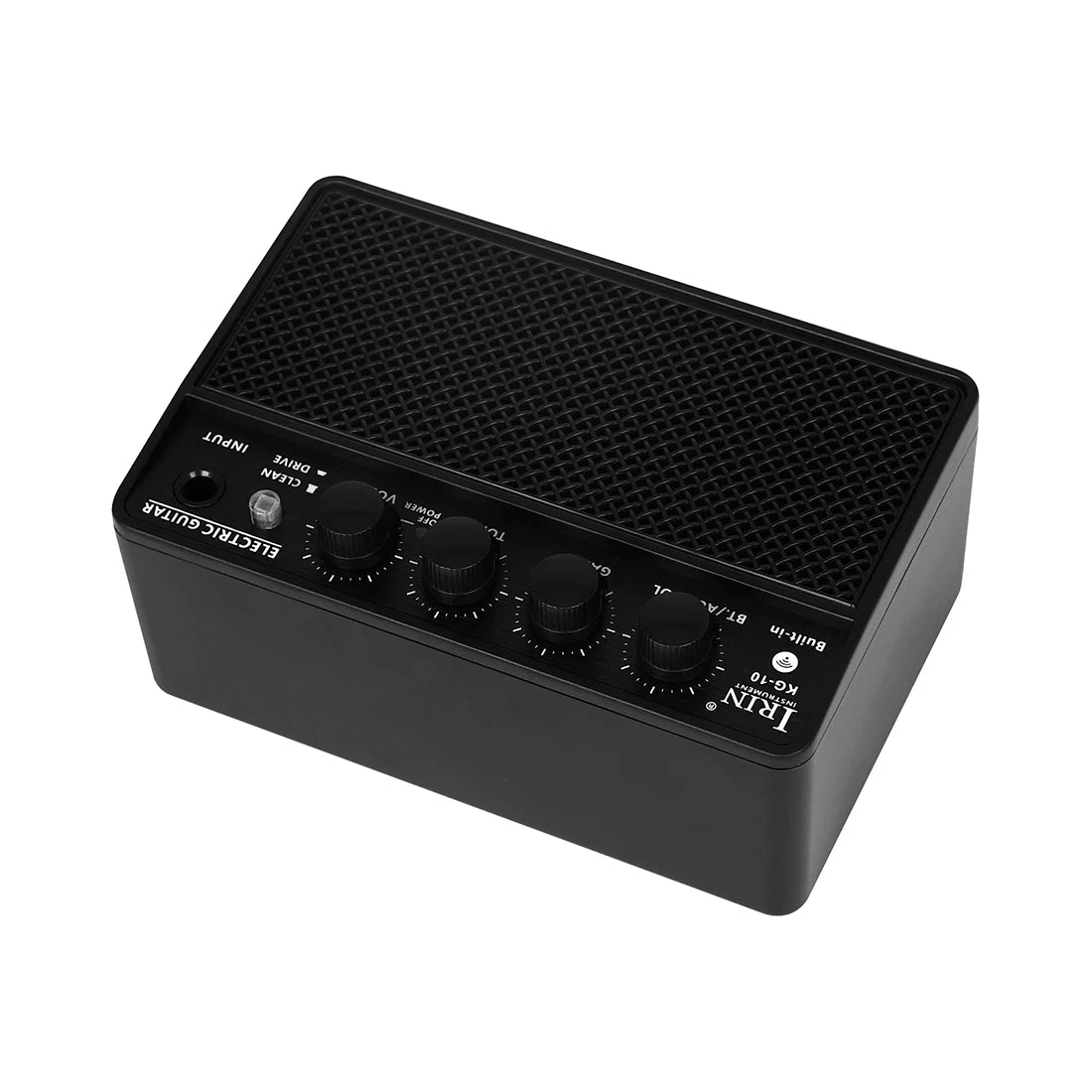 IRIN Audio Electric Guitar Bass Sound Amplifier 10W 6.35mm Rechargeable Portable Sound Amplifier Electric Guitar Bass Accessory