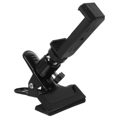 Miwayer Guitar Head Clip Mobile Phone Holder Live Broadcast Bracket Stand Tripod Clip Head For Mobile Phones, Action Cameras