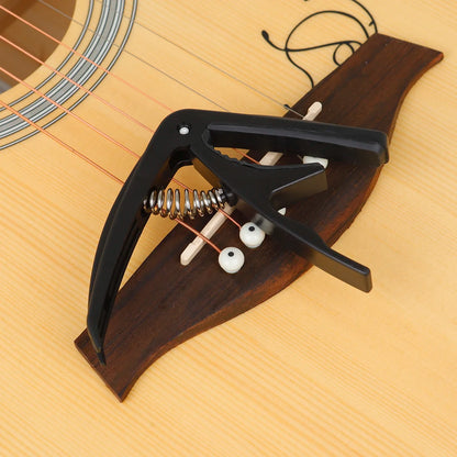 Guitar Capo Modulation Clip for 6 String Acoustic Classic Electric Guitar Alloy Metal Universal Multifunction Capo Guitar Parts
