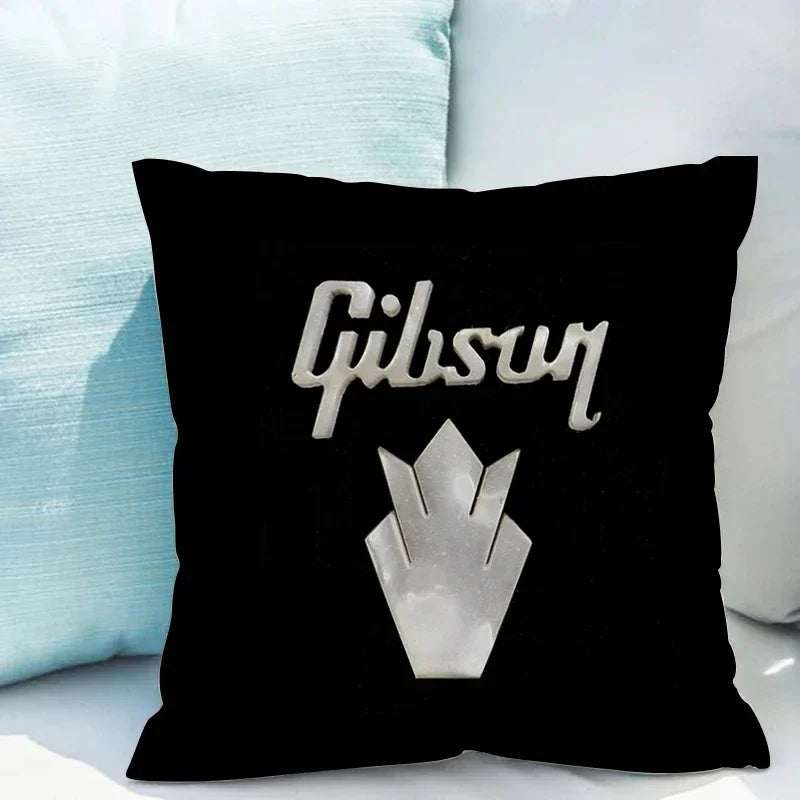 Pillowcase Decor 40x40 Gibson Decorative Pillows for Bed 45x45 Double-sided Printing Cushions Covers Pillowcases 50x50 Car Sofa