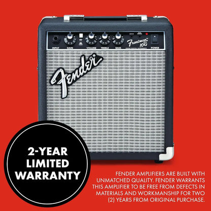 Frontman 10G Guitar Amp, 10 Watts, with 2-Year Warranty, 6 Inch Fender Special Design Speaker