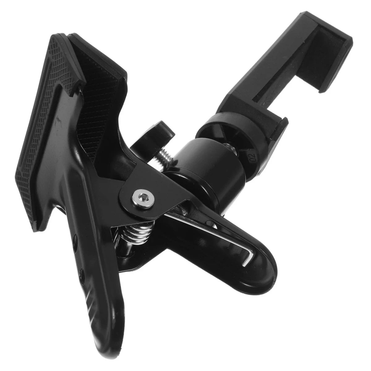 Miwayer Guitar Head Clip Mobile Phone Holder Live Broadcast Bracket Stand Tripod Clip Head For Mobile Phones, Action Cameras