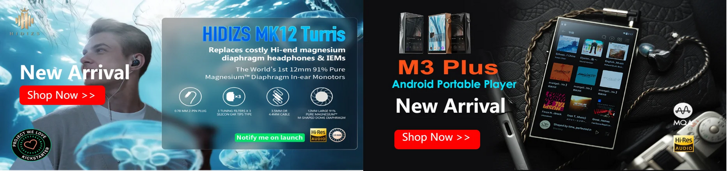 FiiO HS19 Silicone Replacement Ear Tip Pack Eartips 12 pairs