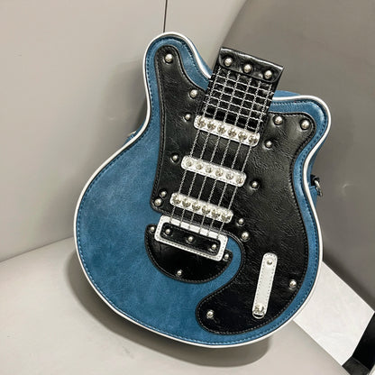 Purses And Handbags For Women Luxury Designer Leather Crossbody Shoulder Bag Handmade Guitar Shape purse Bags Purse