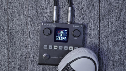 M-VAVE Blackbox Guitar / Bass AMP Modeler Multi Effects Processor Rechargeable for Electric Guitar Bass