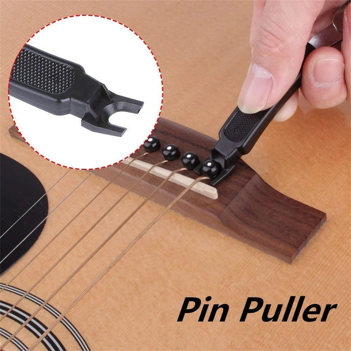 3 IN 1 Guitar String Winder + String Cutter + Pin Puller Instrument Guitar Maintenance Tool Repair