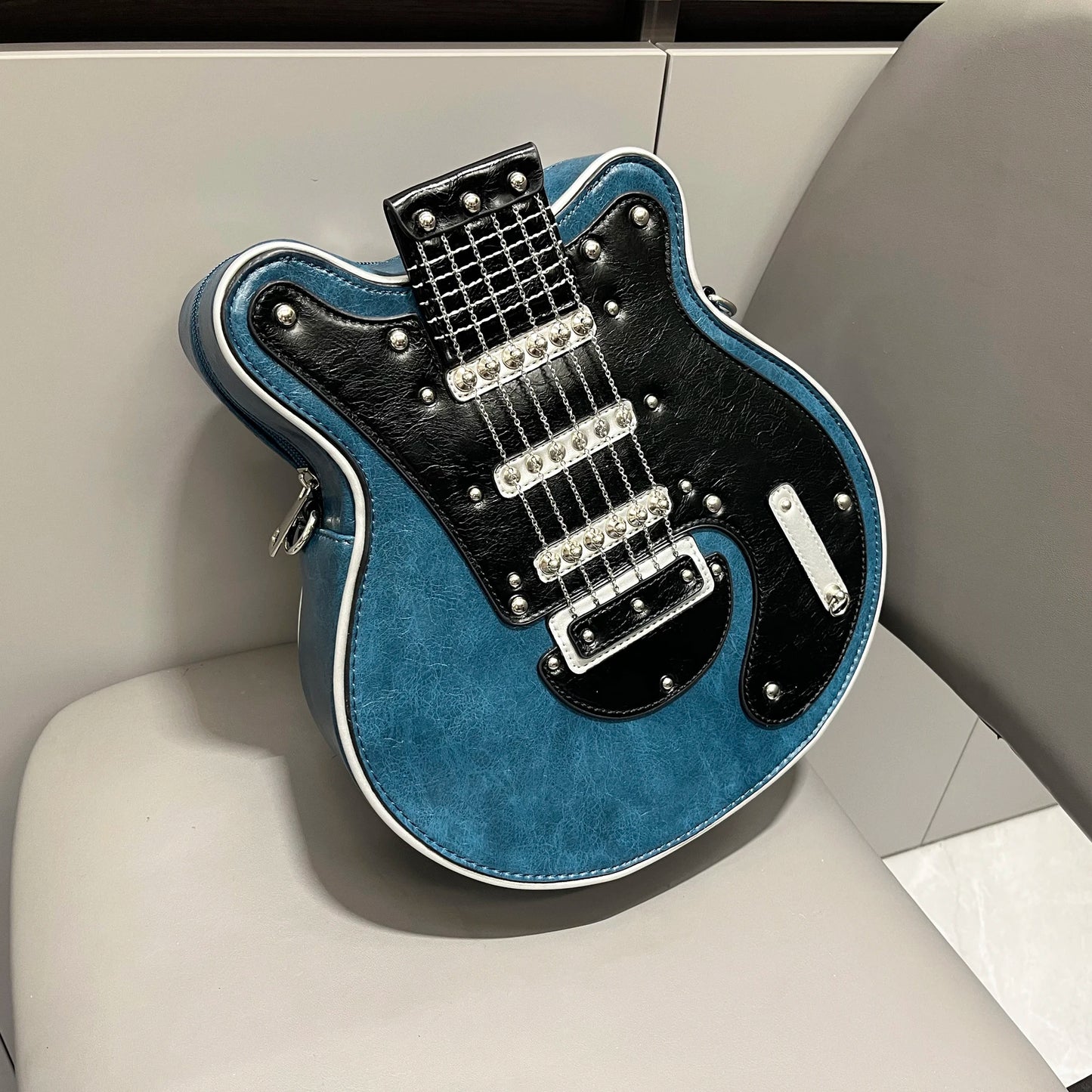 Purses And Handbags For Women Luxury Designer Leather Crossbody Shoulder Bag Handmade Guitar Shape purse Bags Purse