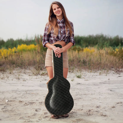 Portable Wooden Hard Case for 335 Semi-Hollow Electric Guitars