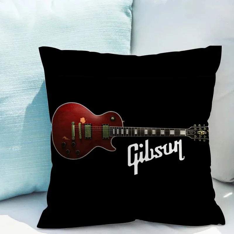 Pillowcase Decor 40x40 Gibson Decorative Pillows for Bed 45x45 Double-sided Printing Cushions Covers Pillowcases 50x50 Car Sofa