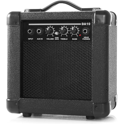 Full-Size Thinline Cutaway Acoustic Electric Guitar Package with 10 Watt Amp - Perfect for Live Performances Practice Sessions