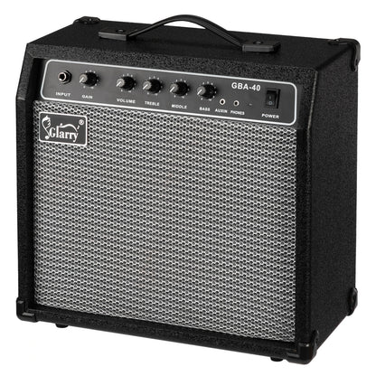 40W GBA-40 Electric Bass Amplifier Black