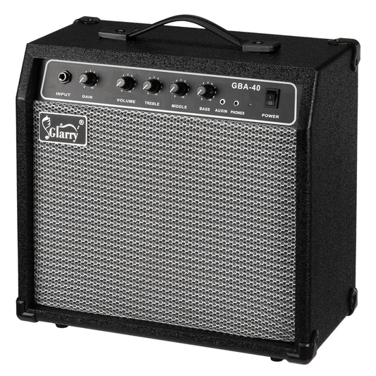 40W GBA-40 Electric Bass Amplifier Black