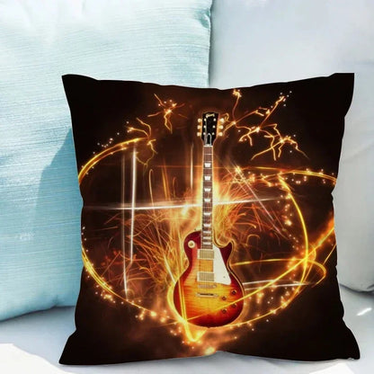 Pillowcase Decor 40x40 Gibson Decorative Pillows for Bed 45x45 Double-sided Printing Cushions Covers Pillowcases 50x50 Car Sofa