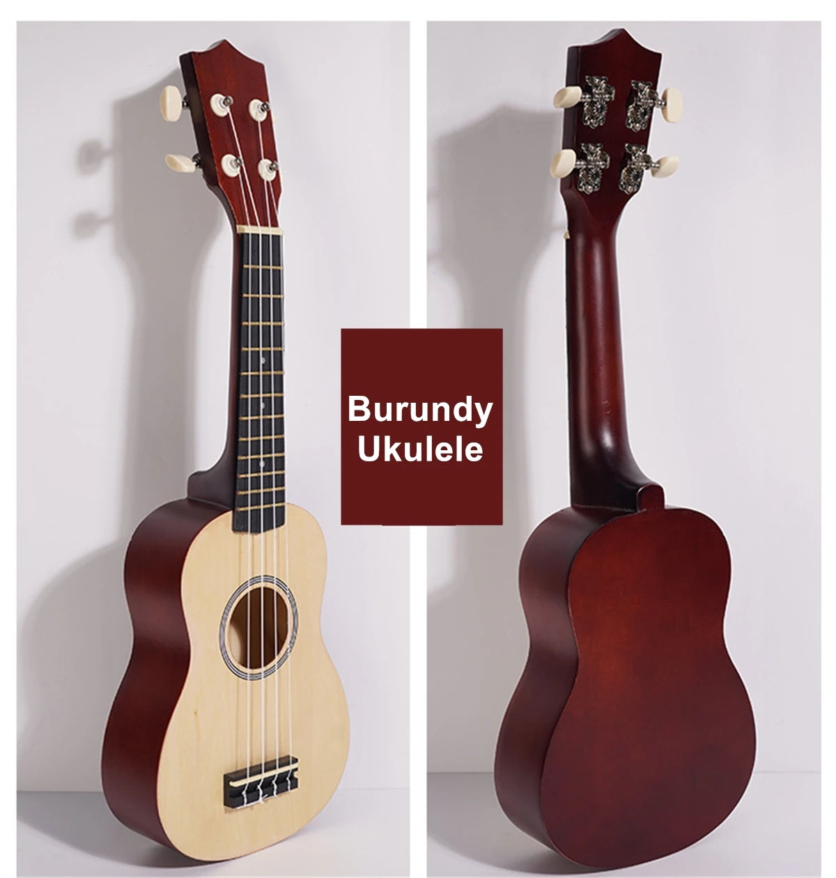 Miwayer Soprano Ukulele for Beginners 21 Inch Hawaiian Starter Uke Guitar Ukalalee With Gig Bag Digital Tuner Ukulele Capo
