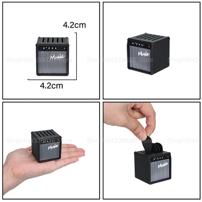 Speaker-shaped 3D Printed Portable Guitar Pick Holder Waterproof Lovely Guitar Picks Case