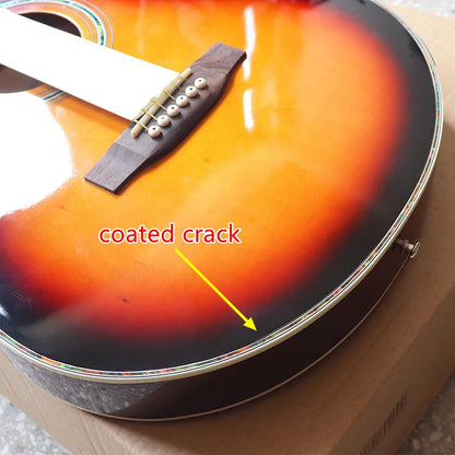 Thin-Body Acoustic-Electric Guitar Bundle – Beginner Guitar with Free Gig Bag & Extra Strings