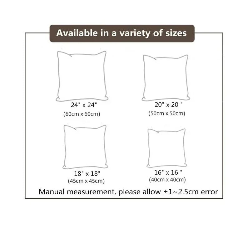 Home Decor Music Notes Pattern Pillowcase for Home Decor Pattern Cushion Cover Suitable for Sofa Bedroom Car Pillow Cover