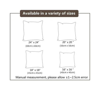 Home Decor Music Notes Pattern Pillowcase for Home Decor Pattern Cushion Cover Suitable for Sofa Bedroom Car Pillow Cover