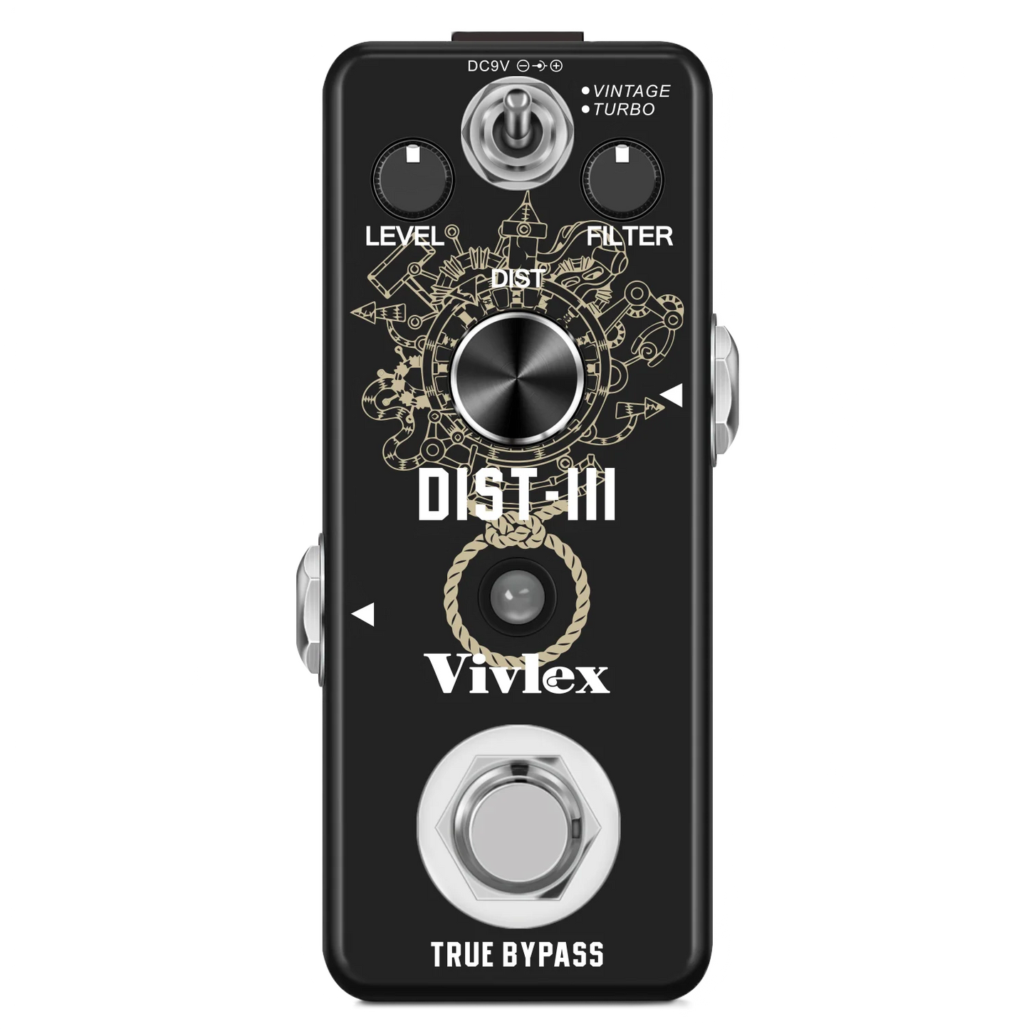 VIVLEX-Guitar Pedals Super Effects, Pedal Tuner, Overdrive Delay, Reverb Distortion, Fuzz Noise Gate, Flanger Metal Zone, Blues